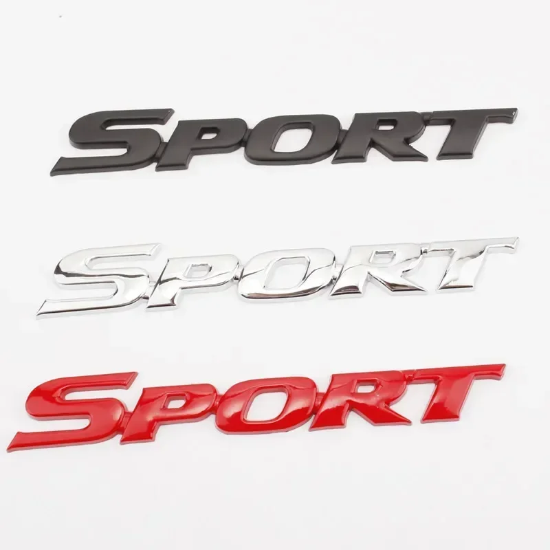 Outdoor Sport Logo - 3D Metal SPORT Logo Fender Emblem