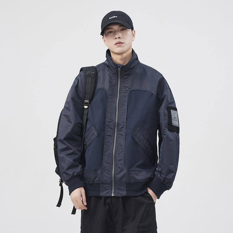 Outdoor Sport Brand Jacket - Trendy Brand Casual Jacket Men Splice