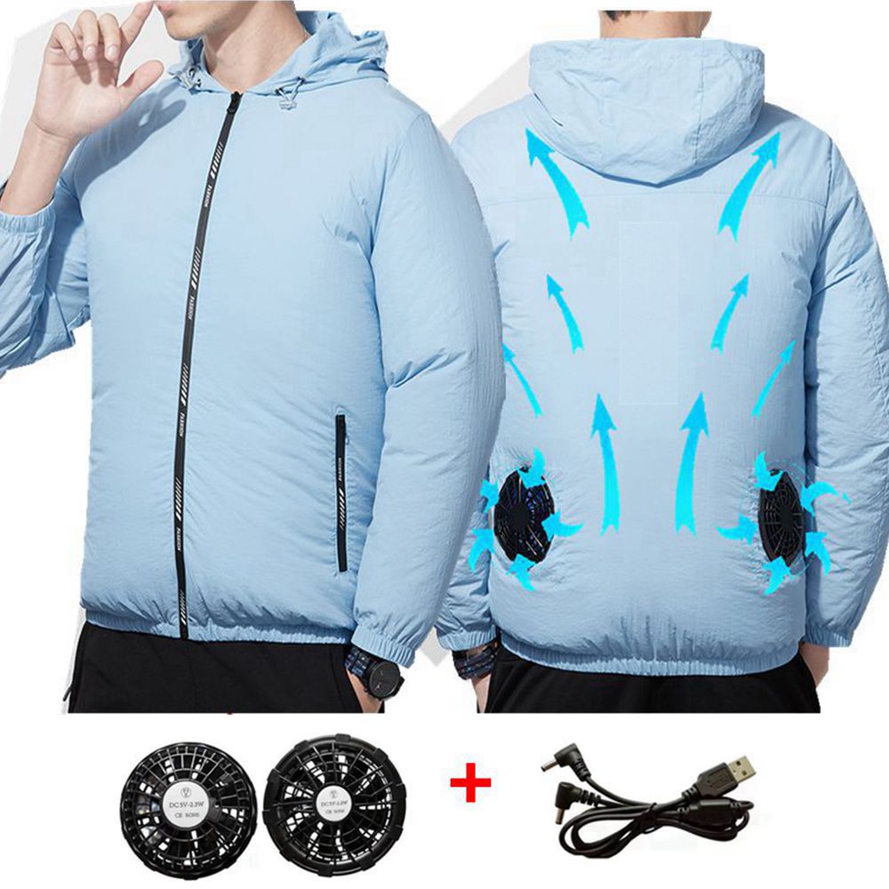 Outdoor Sport Brand Jacket - Summer Sport Fan Air Condition Cool