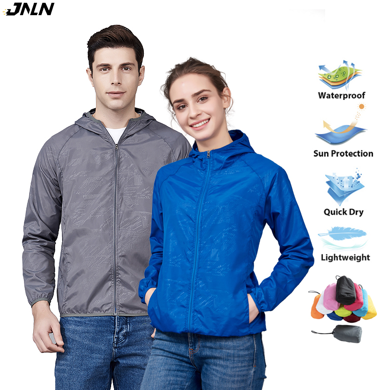 Outdoor Sport Windbreaker - JNLN Unisex Hiking Jacket Men Women