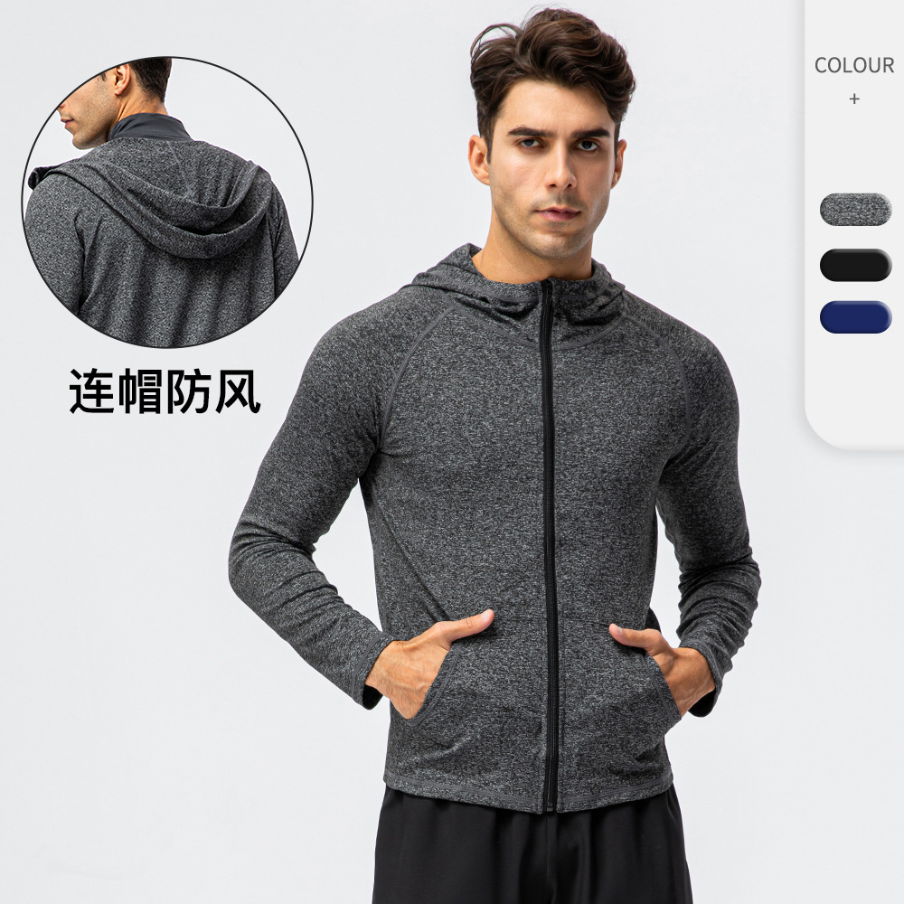 Men Brand Hoodies Gym Sport Ru - Outdoor Sport Brand Jacket 评论和价格