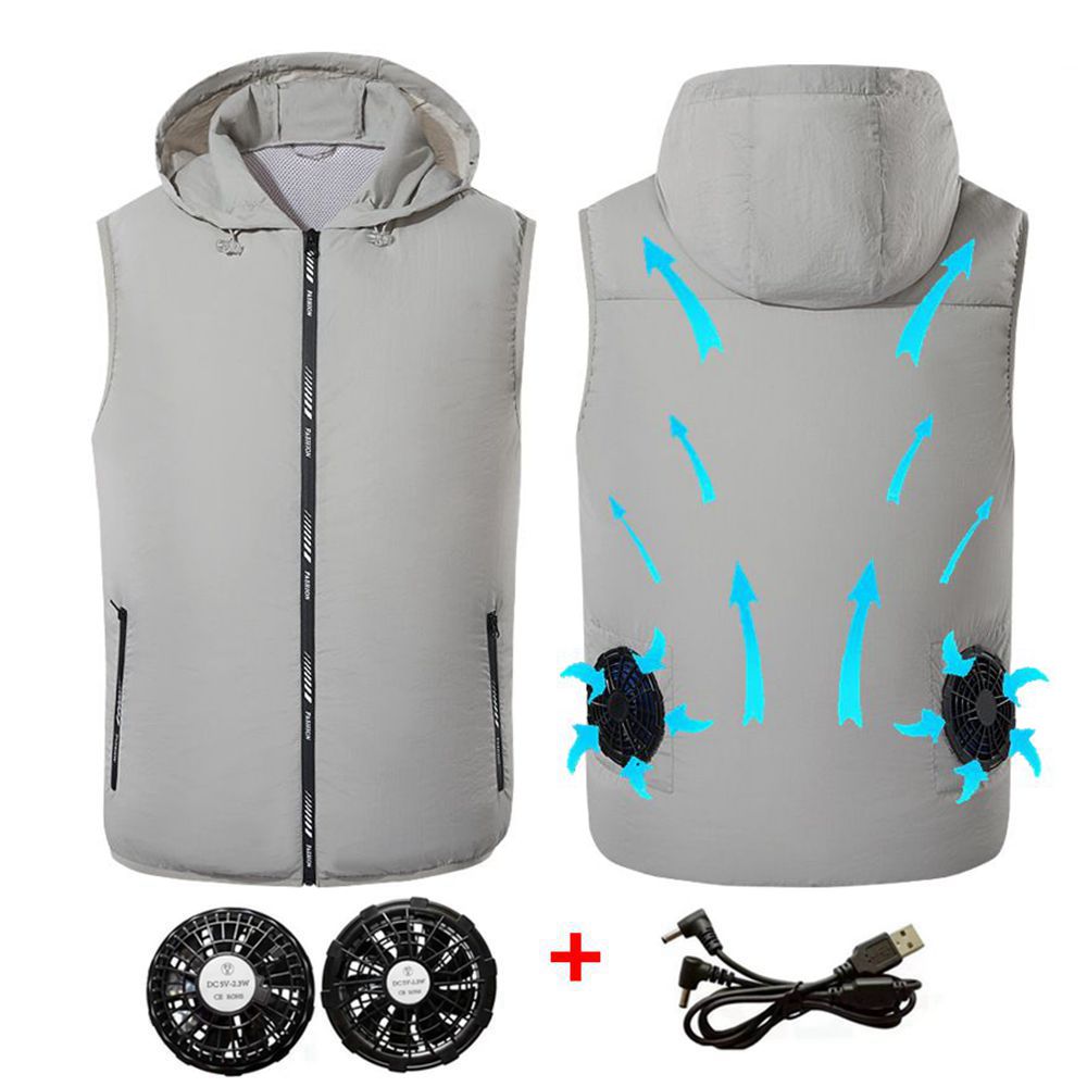 Summer Sport Fan Air Condition - Outdoor Sport Brand Jacket 评论和价格