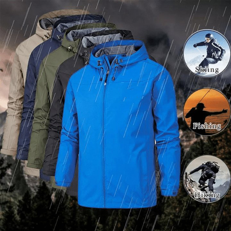 Unisex Windproof Waterproof Ja - Outdoor Sport Windbreaker 评论和价格