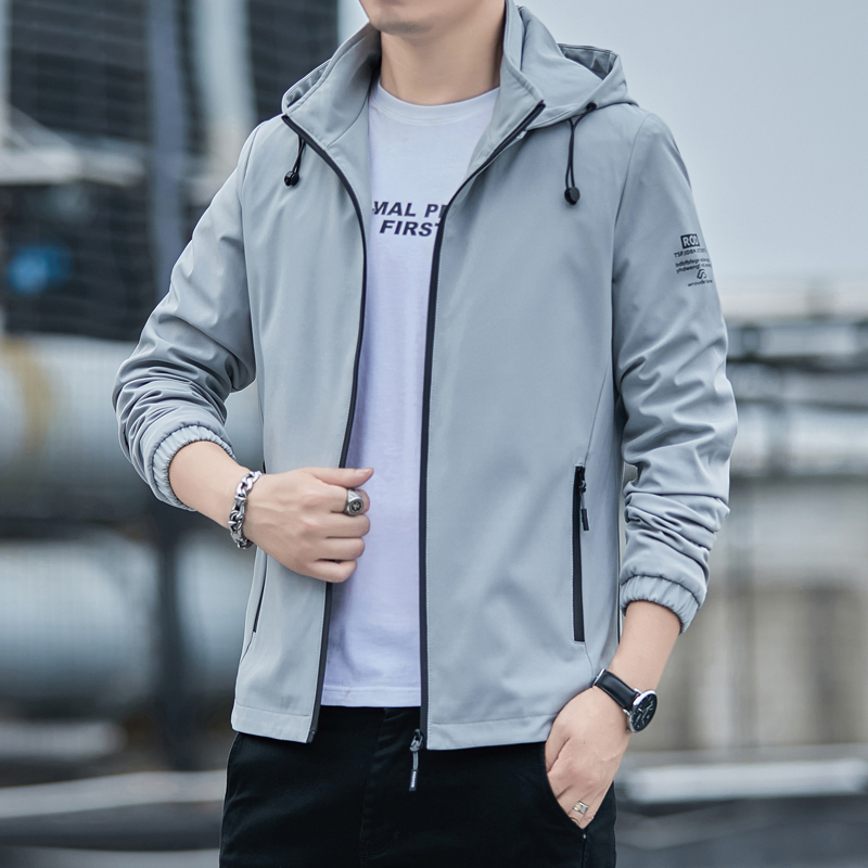 Men's Casual Loose Sport Outdo - Outdoor Sport Brand Jacket 评论和价格