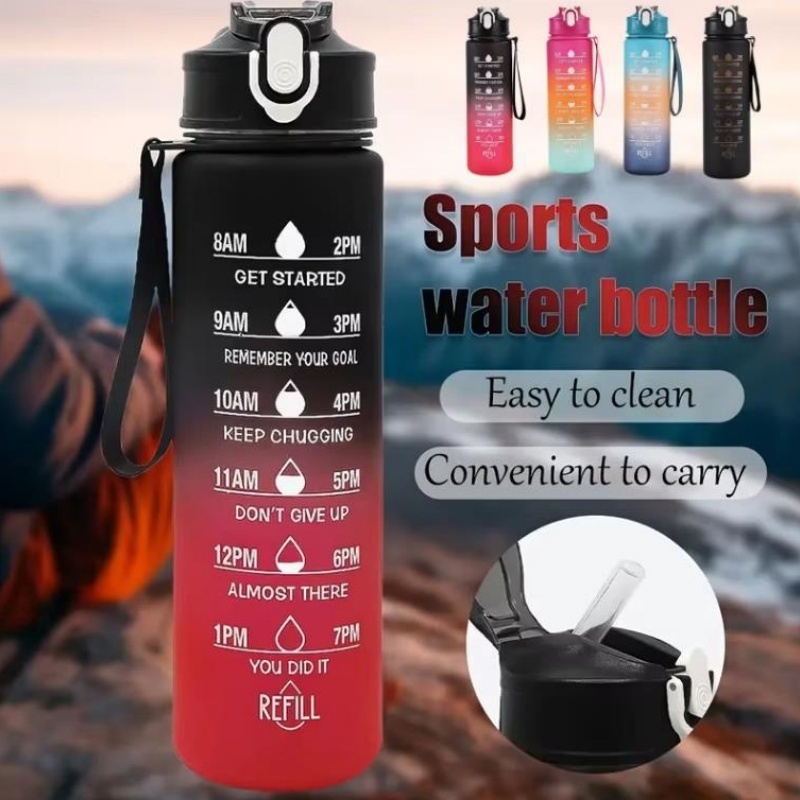 750ml Sports Water Bottle with - Outdoor Sports Adventure 评论和价格