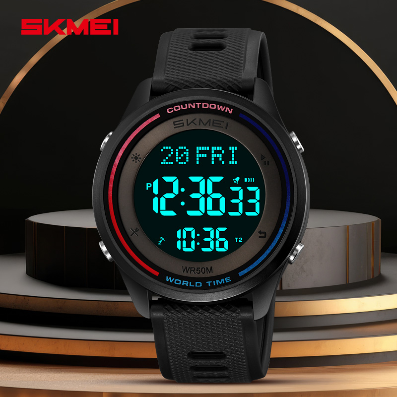 SKMEI Waterproof Digital Wrist - Outdoor Sports List 评论和价格