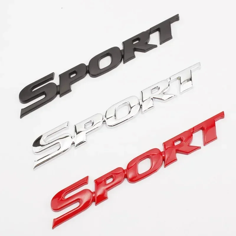 3D Metal SPORT Logo Fender Emb - Outdoor Sport Logo 评论和价格