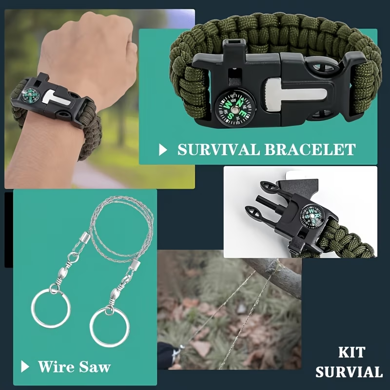 242 Survival Kit for Outdoor A - Outdoor Sports Adventure 评论和价格