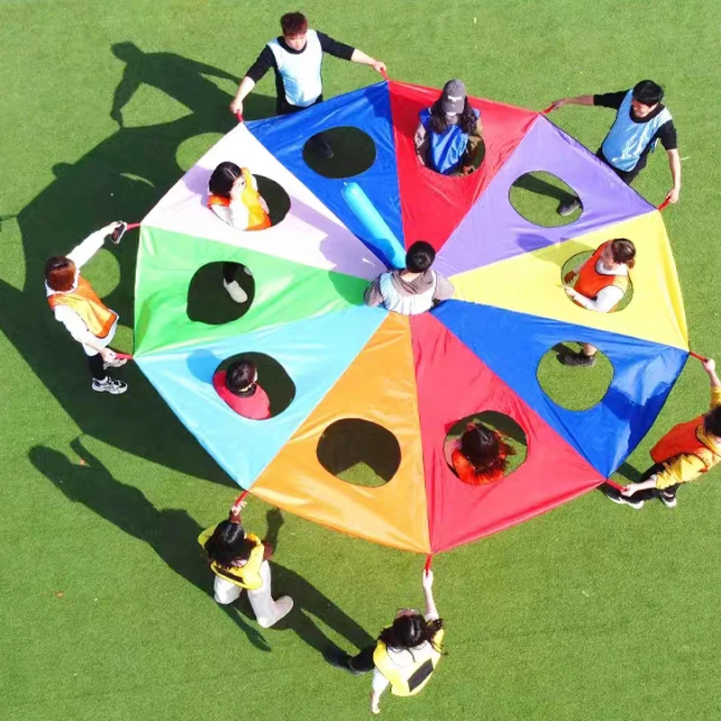 Rainbow Parachute Knock Gopher - Outdoor Sport Games For Kids 评论和价格