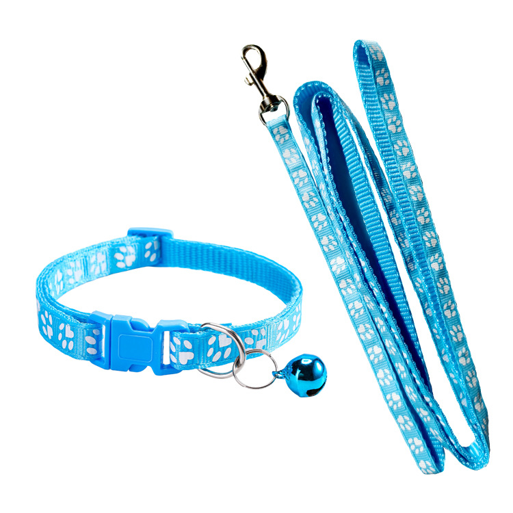 Dog Paw Print Pet Traction Rop - Headcollar Rope Set 评论和价格