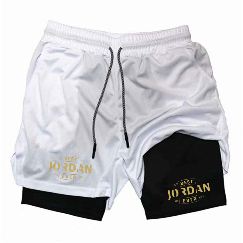 New Men's 2-in-1 Print Sport S - Indoor Sport And Outdoor Sports 评论和价格