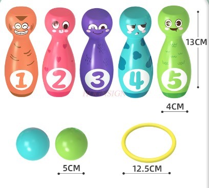Bowling Toys Kindergarten Chil - Indoor Sport And Outdoor Sports 评论和价格