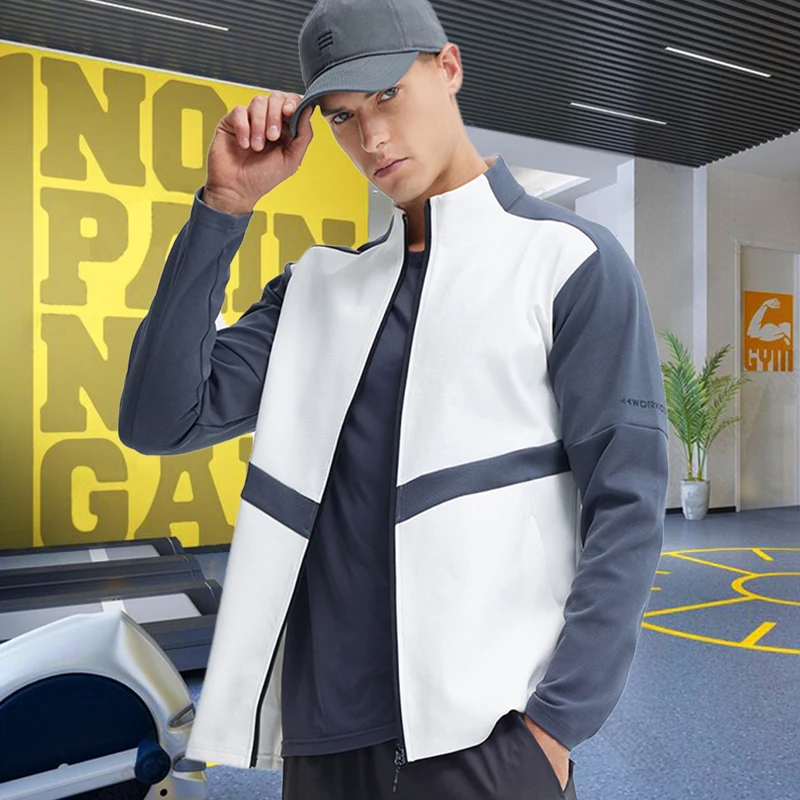Gym Sport Hoodies for Men Fitn - Outdoor Sport Brand Jacket 评论和价格
