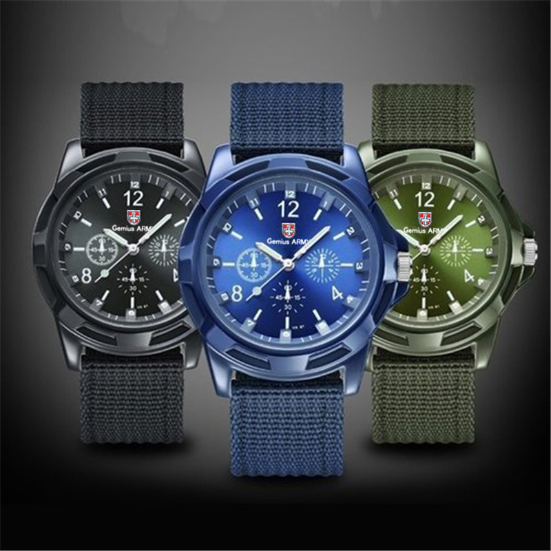 Men's Sports Watch Quartz Nylo - Indoor Sport And Outdoor Sports 评论和价格