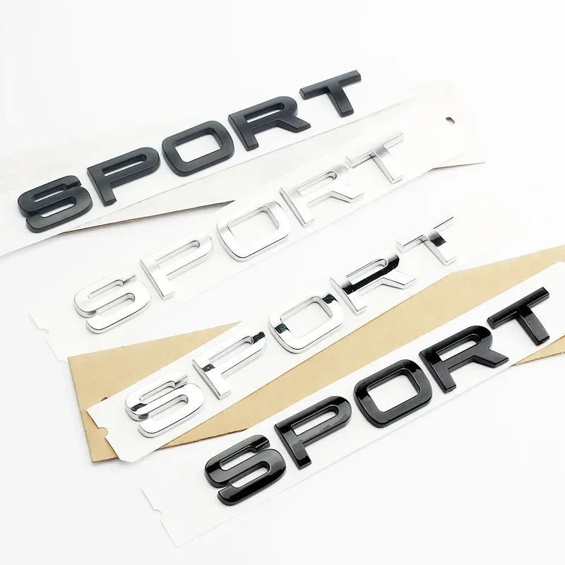 3D ABS SPORT Letters Emblem Re - Outdoor Sport Logo 评论和价格