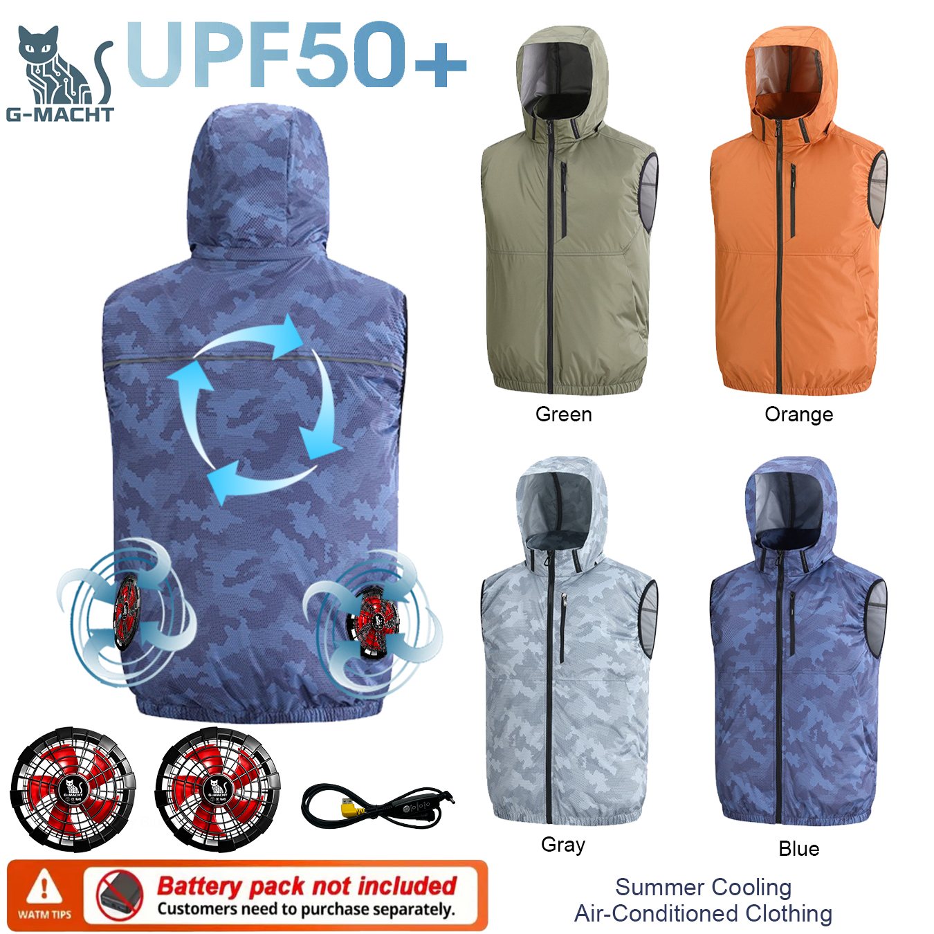 Summer Sport 12V/5V Fan Air Co - Outdoor Sport Brand Jacket 评论和价格