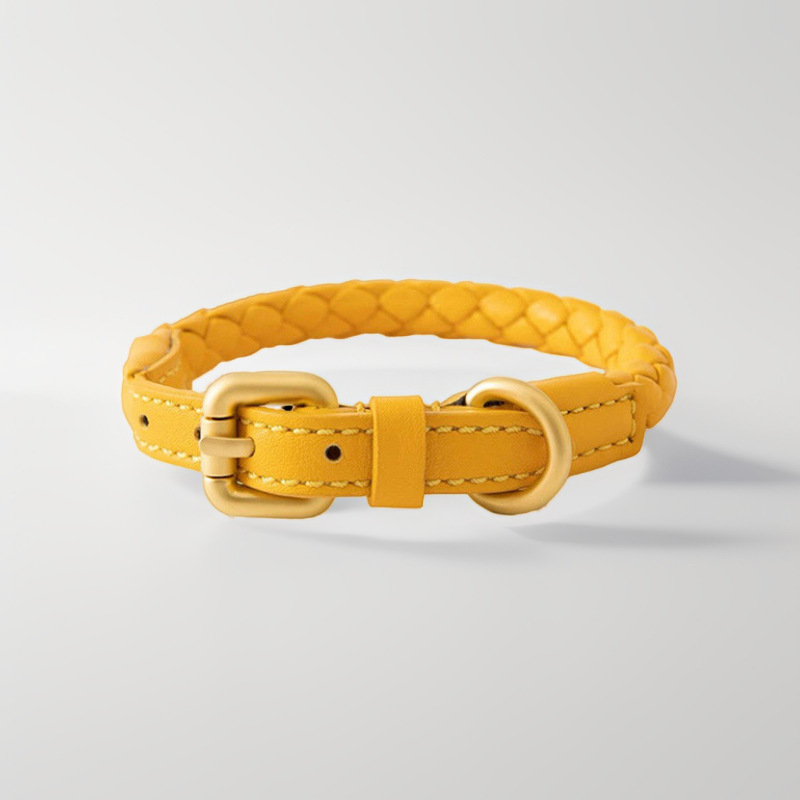 Adjustable Braided Leather Pet - Headcollar Rope Set 评论和价格