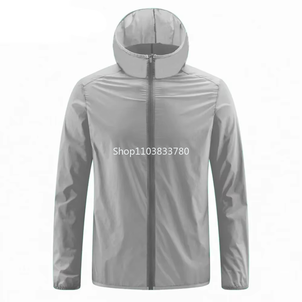 Men's Hooded Sun Protection Ja - Outdoor Sport Windbreaker 评论和价格