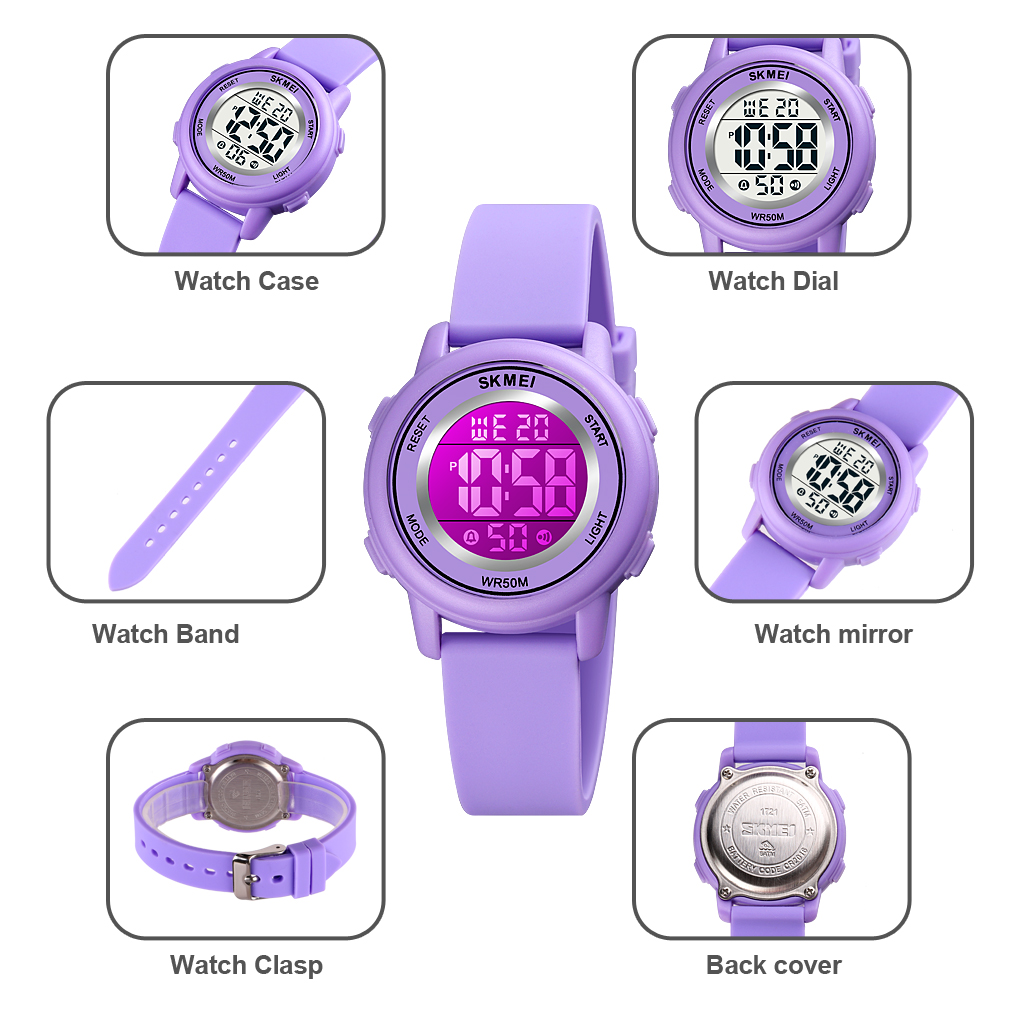 SKMEI Waterproof Kids Digital  - Outdoor Sports List 评论和价格